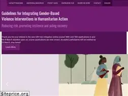 Sites similar to gbvguidelines.org