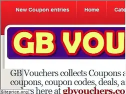 Sites similar to gbvouchers.com