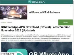 Sites similar to gbwhatsappapk.download