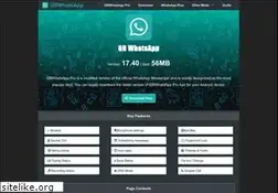 Sites similar to gbwhatsappr.com