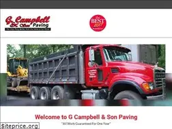 Sites similar to gcampbellpaving.com