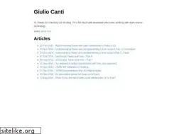 Sites similar to gcanti.github.io