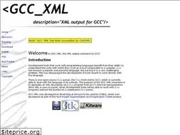 Sites similar to gccxml.org
