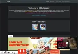 Sites similar to gcdatabase.com