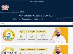 Sites similar to gcderabassi.ac.in