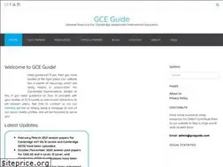 Sites similar to gceguide.com
