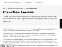 Sites similar to gcio.wa.gov.au
