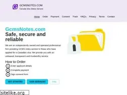 Sites similar to gcmsnotes.com