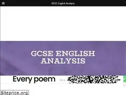 Sites similar to gcseenglishanalysis.com