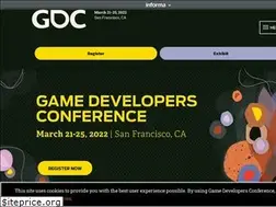 Sites similar to gdconf.com