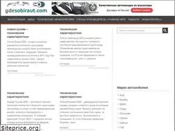 Sites similar to gdesobiraut.com