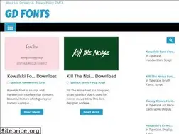 Sites similar to gdfonts.com