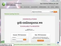 Sites similar to gdi-onlinepenz.ws