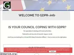 Sites similar to gdpr-info.com