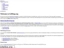 Sites similar to gdshop.org