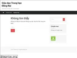 Sites similar to gdtrhdongnai.edu.vn