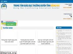Sites similar to gdtxdongnai.edu.vn