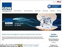 Sites similar to gdw-werkzeugmaschinen.de