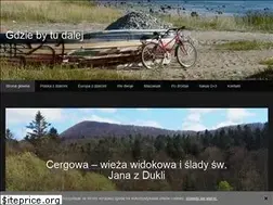 Sites similar to gdziebytudalej.pl