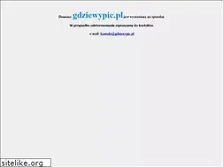 Sites similar to gdziewypic.pl