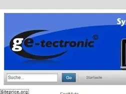Sites similar to ge-tectronic.de