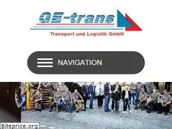 Sites similar to ge-trans.de