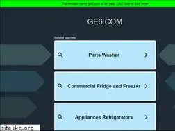 Sites similar to ge6.com