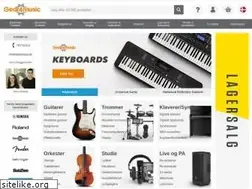 Sites similar to gear4music.dk