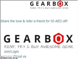 Sites similar to gearbox.ae
