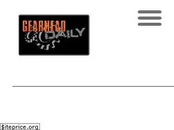 Sites similar to gearheaddaily.com