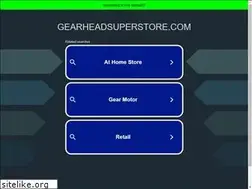 Sites similar to gearheadsuperstore.com