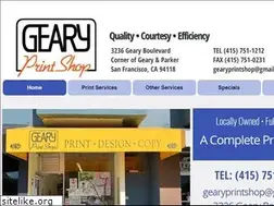 Sites similar to gearyprintshop.com