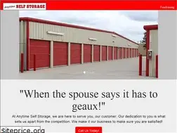 Sites similar to geauxanytimestorage.com