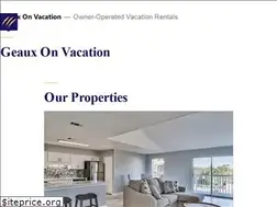 Sites similar to geauxonvacation.com