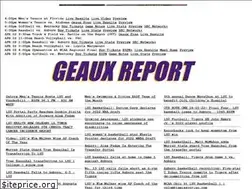 Sites similar to geauxreport.com