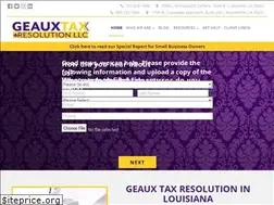 Sites similar to geauxtaxresolution.com