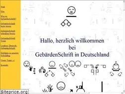 Sites similar to gebaerdenschrift.de