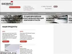 Sites similar to gebau.ru