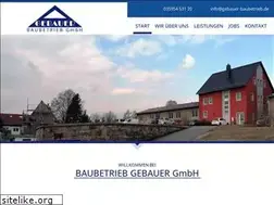 Sites similar to gebauer-baubetrieb.de