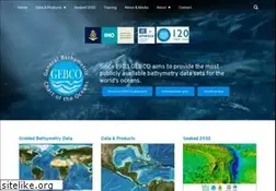 Sites similar to gebco.net