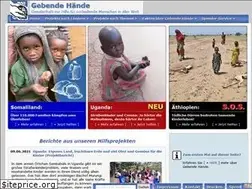 Sites similar to gebende-haende.de