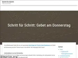Sites similar to gebet-am-donnerstag.ch