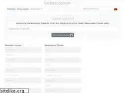 Sites similar to gebetszeiten.zone