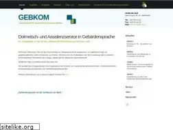 Sites similar to gebkom-signs.de