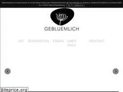 Sites similar to gebluemlich.de