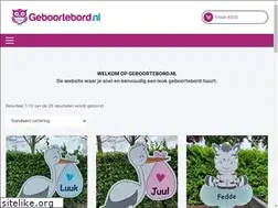 Sites similar to geboortebord.nl