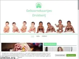 Sites similar to geboortekaartjesdrukkerij.nl