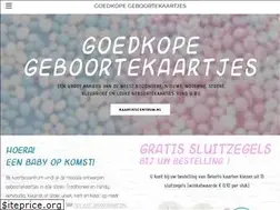 Sites similar to geboortekaartjestekoop.nl