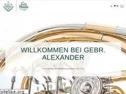 Sites similar to gebr-alexander.de
