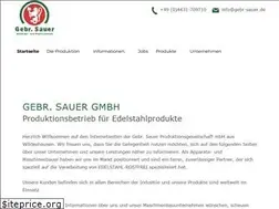 Sites similar to gebr-sauer.de
